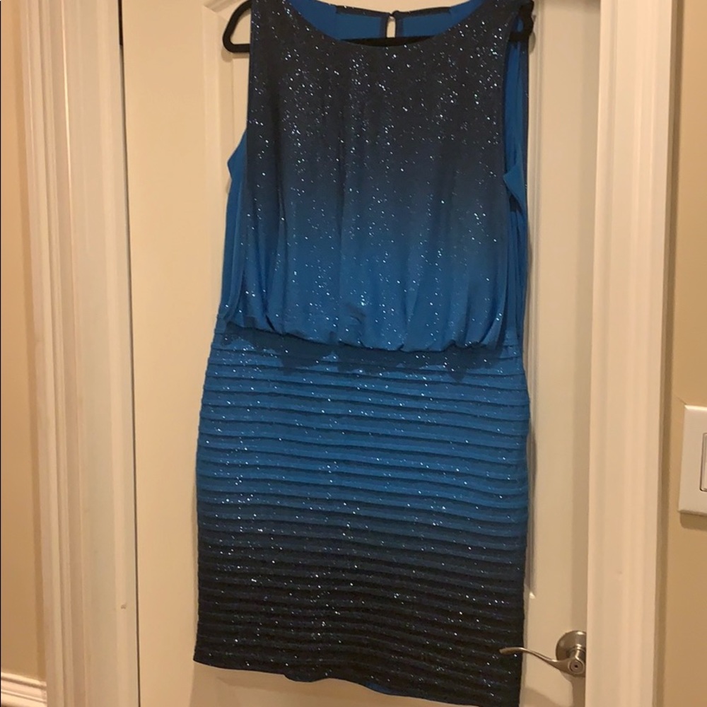Glitter ombré dress